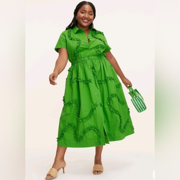 Kate Spade New York & Target, Short-sleeve Midi Dress, XS - Picture 2 of 3